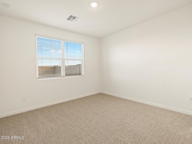 3550 N Camden Dr, Florence, AZ 85132 - empty room featuring light carpet, a smoke detector, and recessed lighting