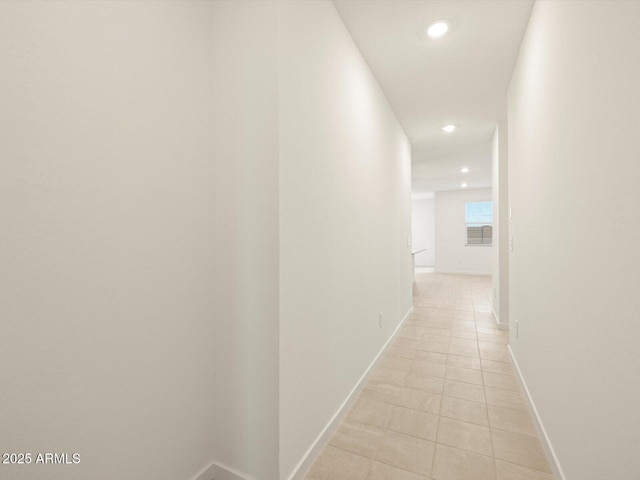3550 N Camden Dr, Florence, AZ 85132 - hall featuring light tile patterned floors and recessed lighting
