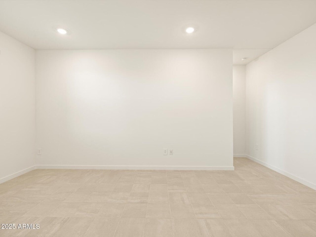 3550 N Camden Dr, Florence, AZ 85132 - unfurnished room featuring recessed lighting and baseboards