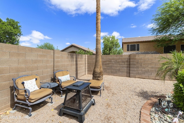 1072 W Windhaven Ave, Gilbert, AZ 85233 - fenced backyard featuring a patio area