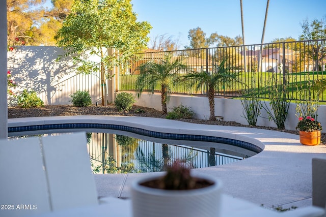 view of pool