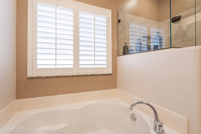 1927 W Mine Trl, Phoenix, AZ 85085 - full bath featuring a garden tub and a walk in shower