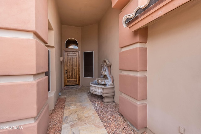 15809 S 31st St, Phoenix, AZ 85048 - property entrance with stucco siding