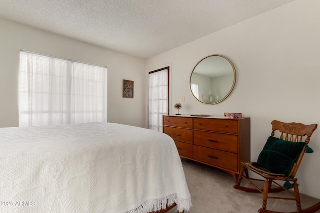 10410 N Cave Creek Rd Unit 2030, Phoenix, AZ 85020 - bedroom featuring light colored carpet and a textured ceiling