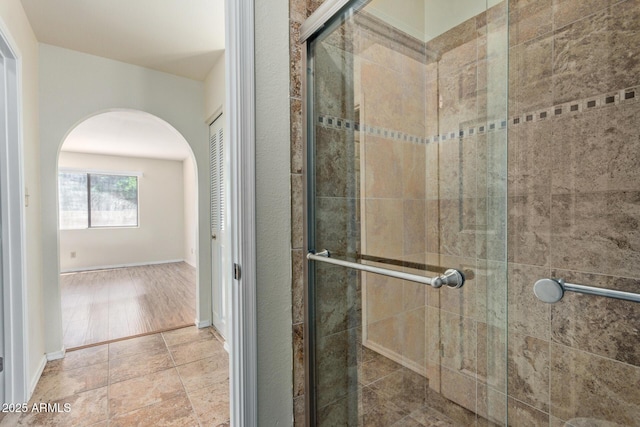 2164 S Estrella Cir, Mesa, AZ 85202 - full bathroom featuring a stall shower