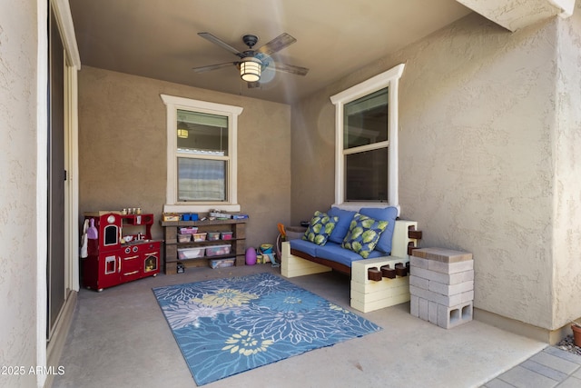 10165 E Gamma Ave, Mesa, AZ 85212 - view of patio featuring ceiling fan