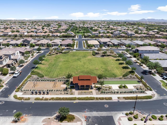 10165 E Gamma Ave, Mesa, AZ 85212 - aerial view of residential area with mountains