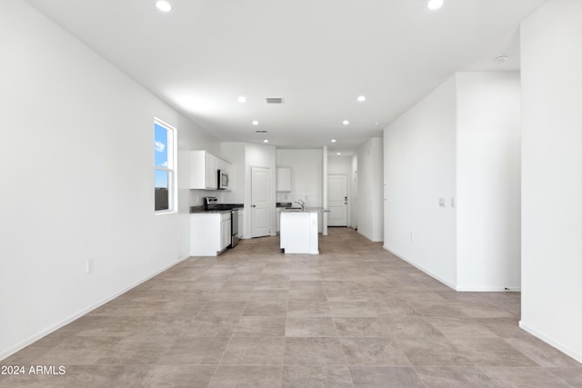 view of unfurnished living room