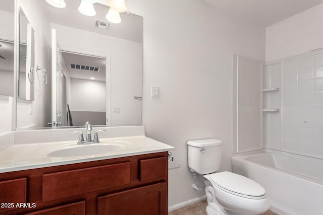 1950 N Center St Unit 115, Mesa, AZ 85201 - bathroom with toilet, vanity, and baseboards