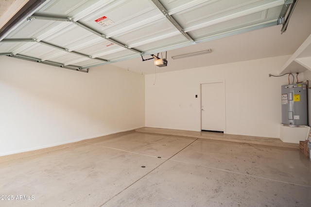1950 N Center St Unit 115, Mesa, AZ 85201 - garage featuring electric water heater and a garage door opener