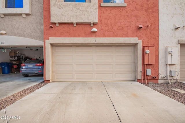 1950 N Center St Unit 115, Mesa, AZ 85201 - garage featuring concrete driveway
