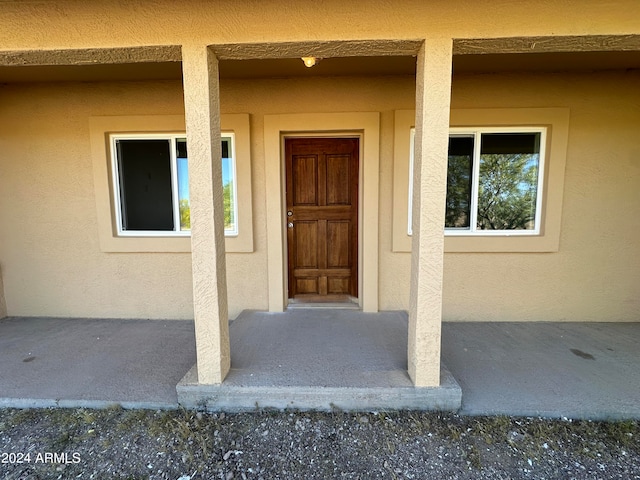 view of property entrance