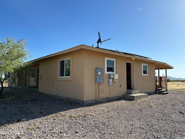 view of back of house