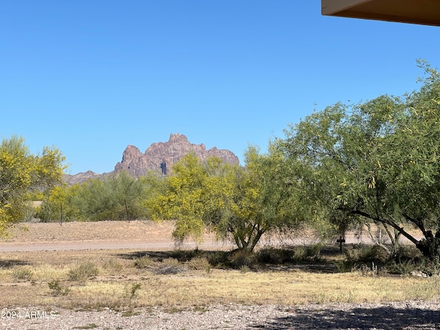 view of mountain feature
