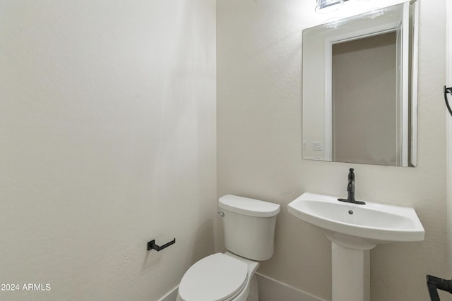 bathroom with toilet