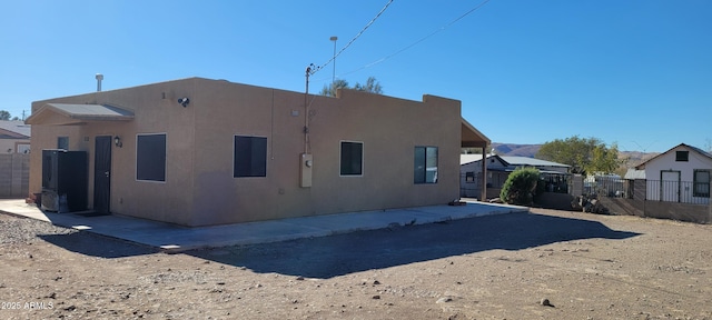 view of rear view of house