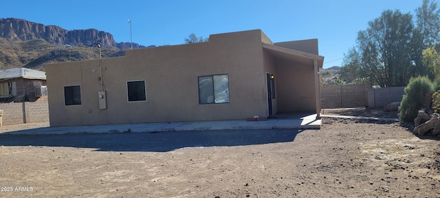 321 S Bridge St, Superior, AZ 85173 - view of property exterior with a mountain view