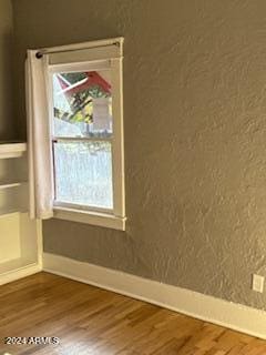 details featuring hardwood / wood-style floors