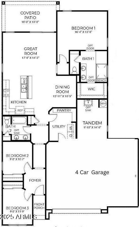 10509 W Harmony Ln, Peoria, AZ 85382 - room layout