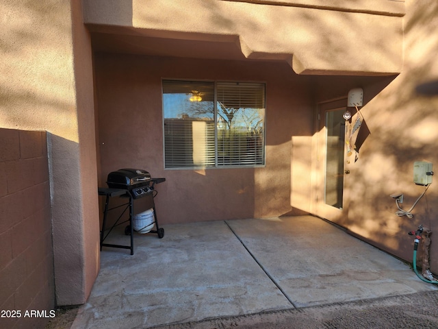 view of patio / terrace with grilling area