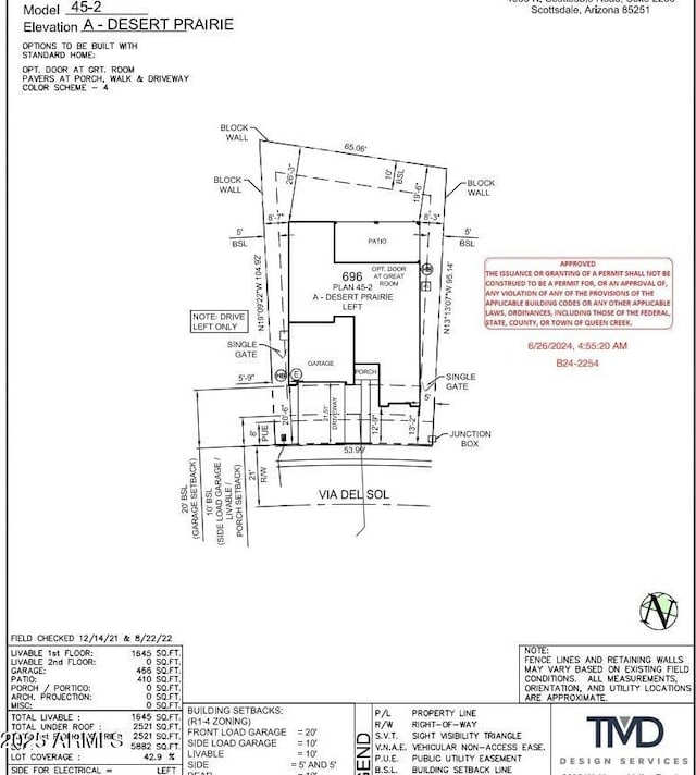 view of layout