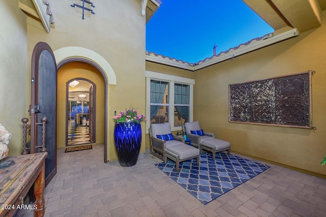 view of patio / terrace with french doors