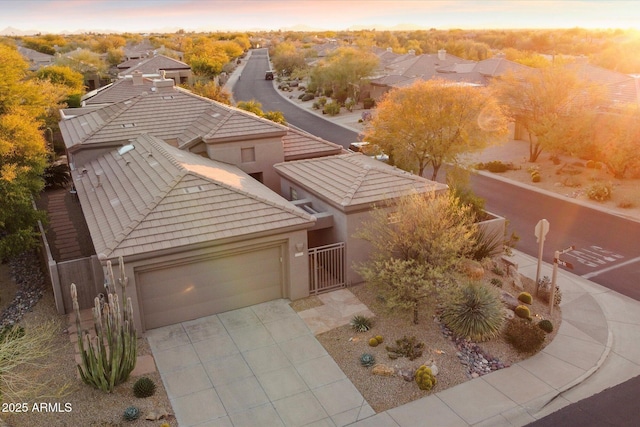drone / aerial view