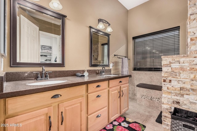 10529 E Posada Ave, Mesa, AZ 85212 - full bath with double vanity and tile patterned flooring