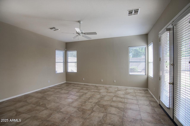 8068 W Carlota Ln, Peoria, AZ 85383 - empty room featuring ceiling fan and baseboards