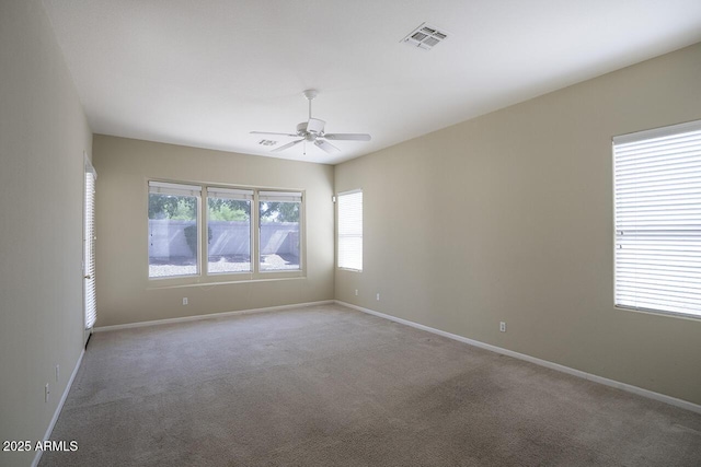 8068 W Carlota Ln, Peoria, AZ 85383 - carpeted empty room with a ceiling fan and baseboards