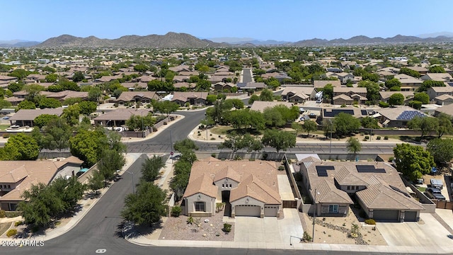 8068 W Carlota Ln, Peoria, AZ 85383 - aerial view of residential area featuring mountains