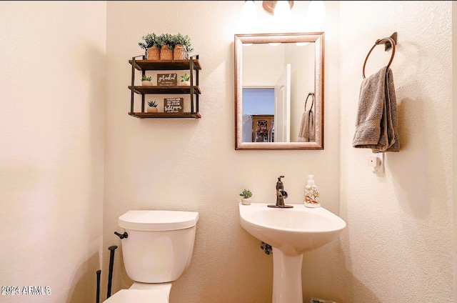 bathroom with toilet