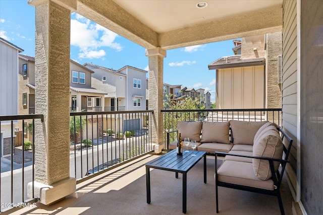 732 W Flintlock Way, Chandler, AZ 85286 - balcony with a residential view and an outdoor hangout area