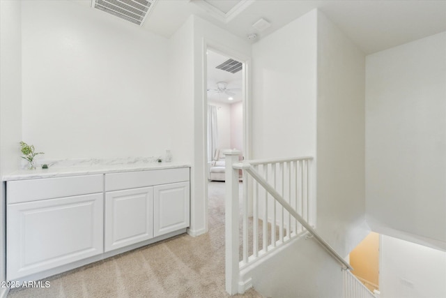 732 W Flintlock Way, Chandler, AZ 85286 - hall with an upstairs landing and light carpet