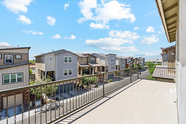 732 W Flintlock Way, Chandler, AZ 85286 - view of patio with a residential view and a balcony