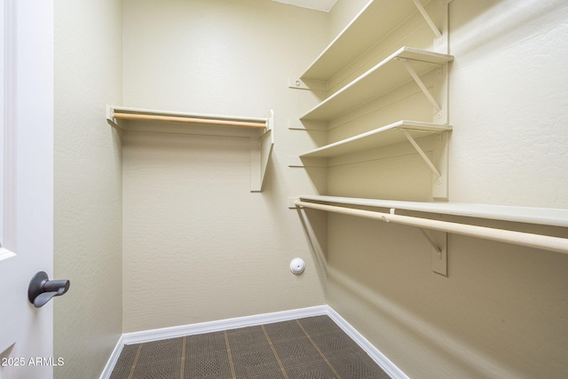 4497 E Ficus Way, Gilbert, AZ 85298 - walk in closet with dark tile patterned floors