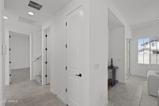 2149 W Rowel Rd, Phoenix, AZ 85085 - hall with visible vents, recessed lighting, and baseboards