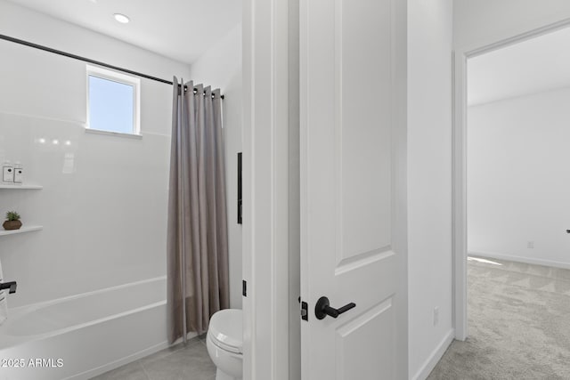 2149 W Rowel Rd, Phoenix, AZ 85085 - full bath featuring shower / bath combination with curtain and toilet