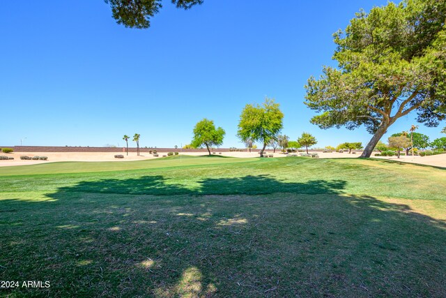 19892 N Shadow Mountain Dr, Surprise, AZ 85374 - view of yard featuring view of golf course