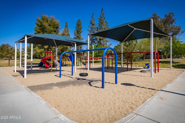 view of community playground