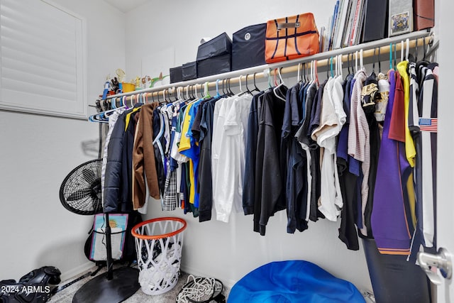 view of spacious closet