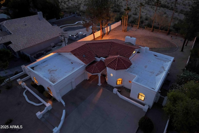3738 E Kachina Dr, Phoenix, AZ 85044 - aerial view of property and surrounding area