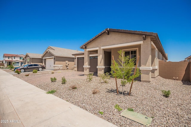 40546 W Michaels Dr, Maricopa, AZ 85138 - ranch-style home with stucco siding, driveway, and an attached garage