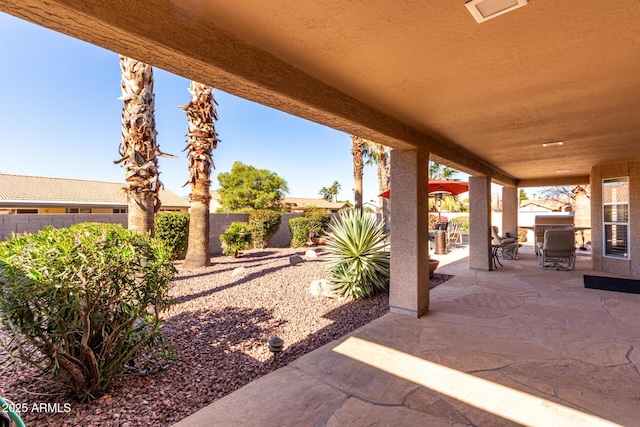 view of patio