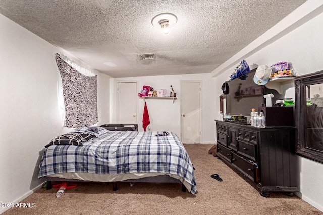 705 S Pima, Mesa, AZ 85210 - carpeted bedroom with a textured ceiling