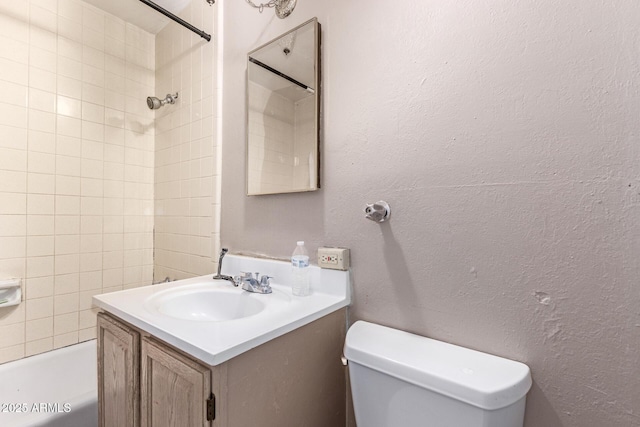 705 S Pima, Mesa, AZ 85210 - bathroom featuring vanity, shower / washtub combination, and a textured wall