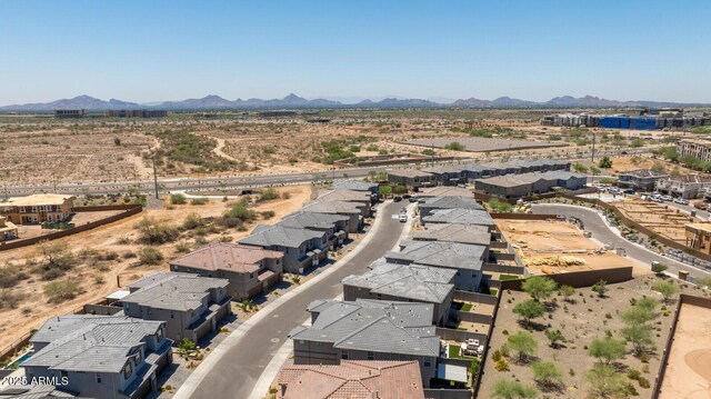 21047 N 58th Way, Phoenix, AZ 85054 - aerial perspective of suburban area with a mountainous background and a desert landscape