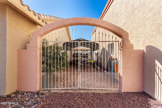 view of gate