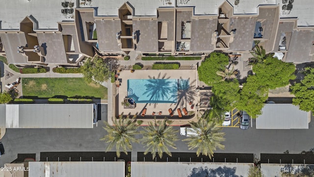 drone / aerial view