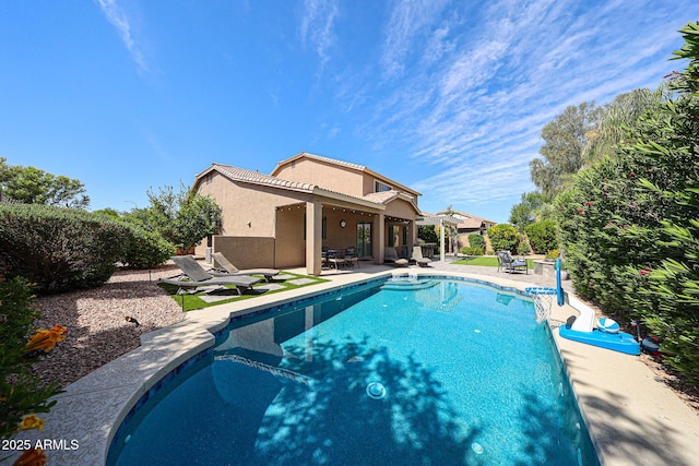 2886 E Hazeltine Way, Chandler, AZ 85249 - view of pool with a fenced in pool and a patio